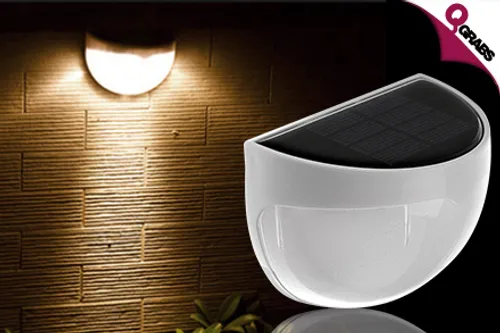 From QR29, Shine on with Solar-Powered LED Wall Lights! (Up to QR98 Value)